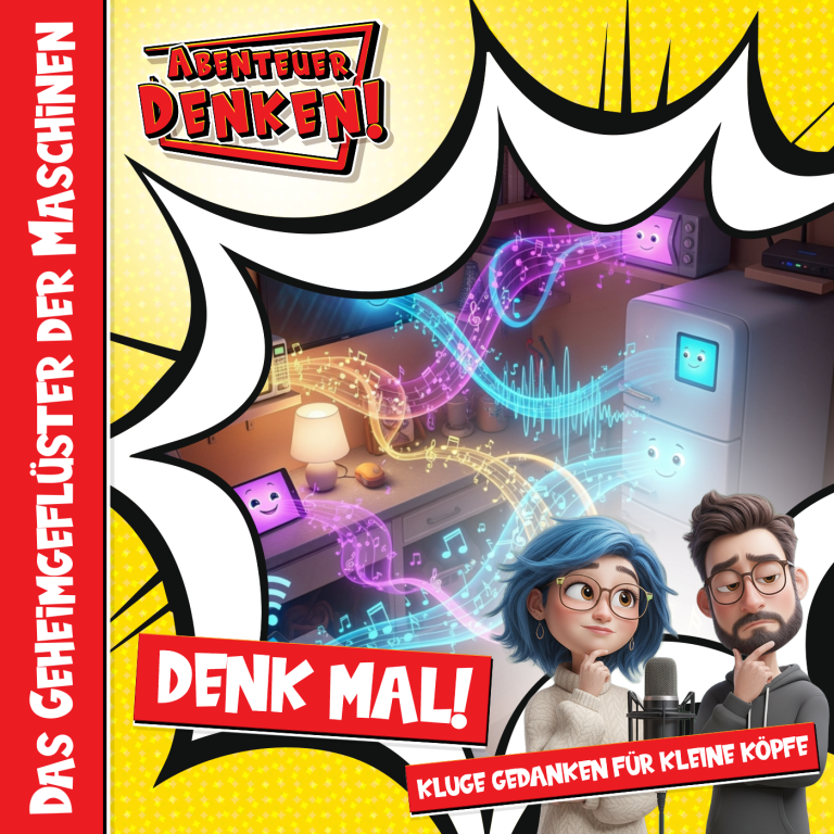 Denk Mal-Das Geheimgeflüster der Maschinen (Cover)