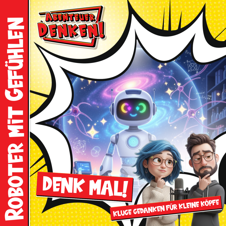 Denk Mal-Roboter mit Gefühlen (Cover)