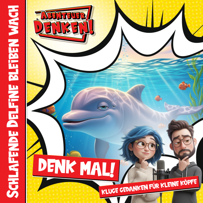 Denk Mal-Schlafende Delfine bleiben wach (Cover)