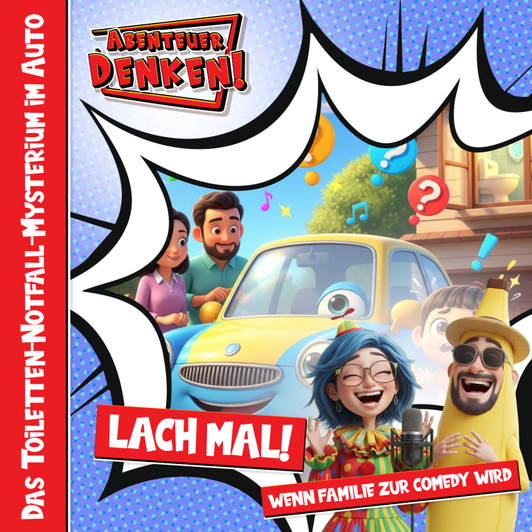 Lach Mal-Das Toiletten-Notfall-Mysterium im Auto (Cover)