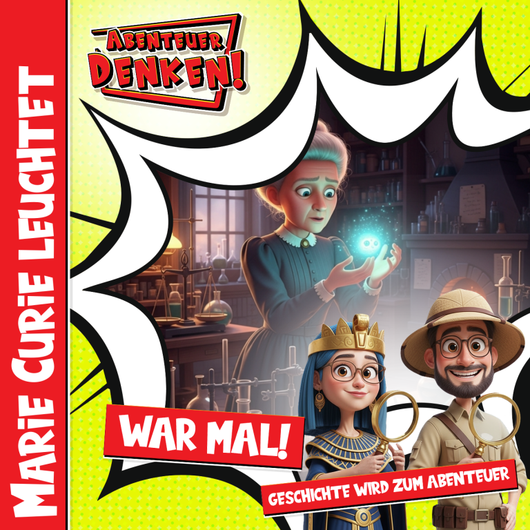 War Mal-Marie Curie leuchtet (Cover)